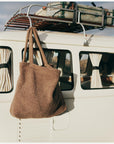 TEDDY MOM-BAG - BROWN CHUNKY TEDDY