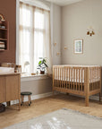 NOVA Babybed - Oak - 120x70 cm