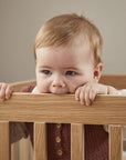 NOVA Babybed - Oak - 120x70 cm