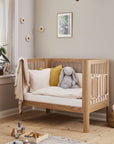 NOVA Babybed - Oak - 120x70 cm