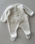TERRY JUMPSUIT NB - natural