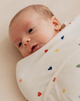 PIEP INBAKERSLAAPZAK - 0-3m - Elke Dag - hearts