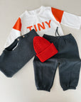 FLEECE TROUSERS BABY - DARK BLUE