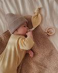ORGANIC BABY JUMPSUIT - BANANA