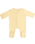 ORGANIC BABY JUMPSUIT - BANANA