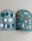 KLEURBOEK MET STICKERS - ruimte