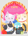 KLEURBOEK MET STICKERS - katten