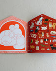 KLEURBOEK MET STICKERS - huidieren