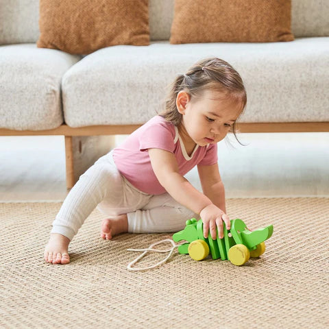PULL TOY DANCING ALLIGATOR