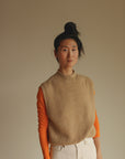VEST HELLE - SAND