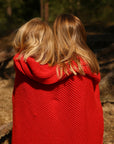 BLANKET GASTON - 140x140 apple red