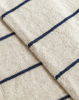 SCARF IGOR - cream/blue