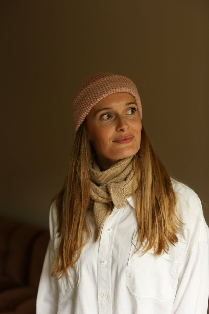 TRIAGLE SCARF JOSEPHINA - Sand