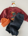 FLEECE TROUSERS BABY - GRAFITE
