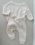 PIPED TRIM PANTS