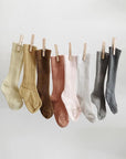 KNEE SOCKS - Terracotta