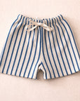 BLUE STRIPES SHORTS - BABY & KIDS