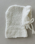 KNITTED BALACLAVA ECRU