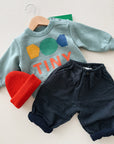 TROUSERS - DENIM LOOK