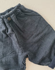 TROUSERS - DENIM LOOK