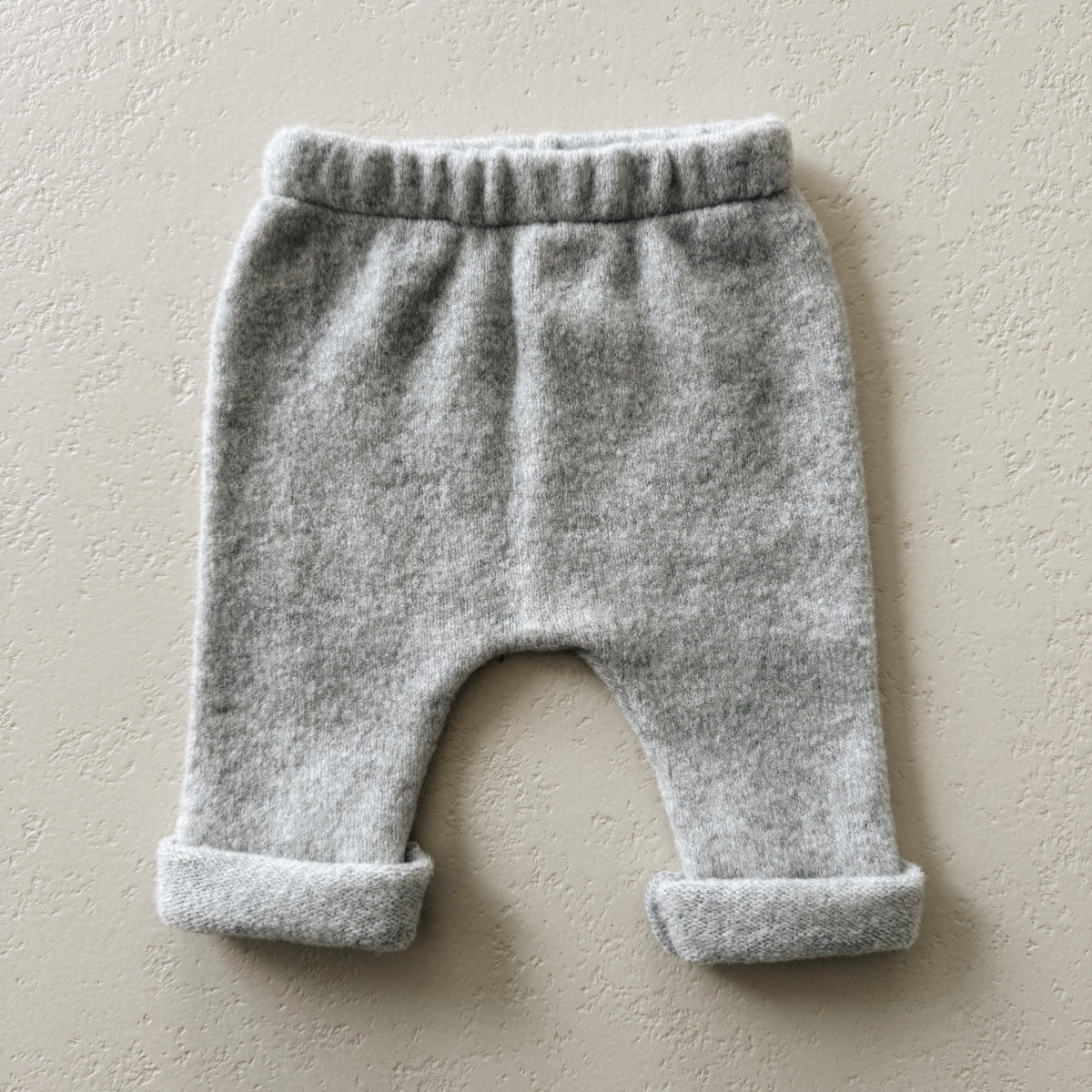 WOOL TROUSERS - LIGHT GREY