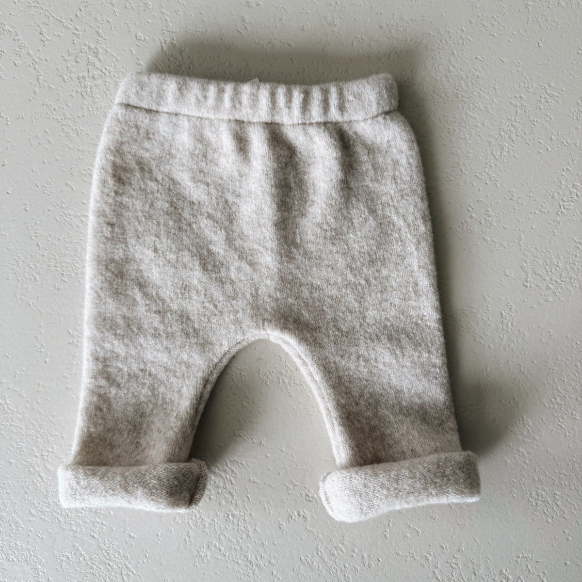 WOOL TROUSERS - TAN