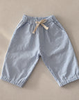 SKY BLUE STRIPES BAGGY TROUSERS - BABY & KIDS