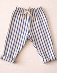 BLUE STRIPES TROUSERS - BABY & KIDS