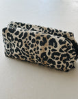 SOFT COTTON LEOPARD POUCH