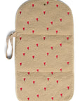 Chunky Changing mat - ecru hearts