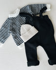 BABY BEANIE WOOL - NATURAL