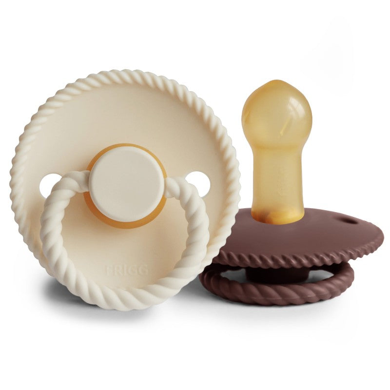 FRIGG BIBS - cream/cocoa