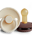 FRIGG BIBS - cream/cocoa