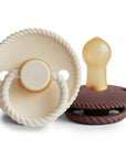FRIGG BIBS - cream/cocoa