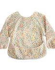 BIB WITH SLEEVES - PASTEL BLOOMS