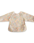 BIB WITH SLEEVES - PASTEL BLOOMS