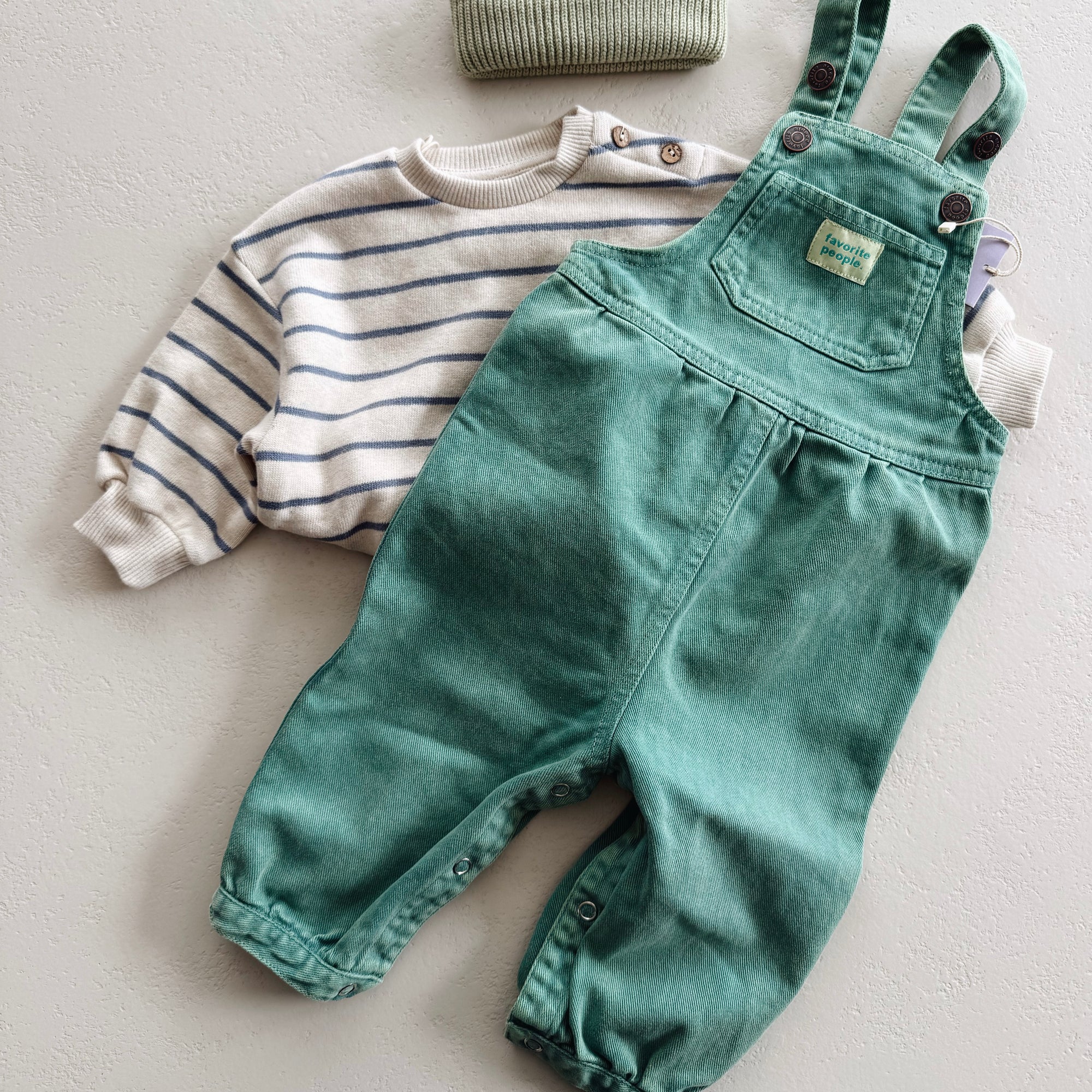 MANJERICO BABY OVERALLS
