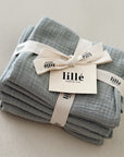 MUSLIN CLOTHS 3 PACK - giftset perfect green