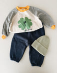 FLEECE TROUSERS BABY - DARK BLUE