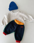 FLEECE SWEATER - BEIGE MELANGE