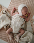 SWADDLE 120x120 - pale taupe