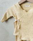 ORGANIC KIMONO SET - BANANA