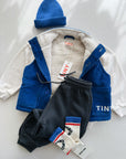 FLEECE TROUSERS KIDS - GRAFITE