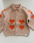 Hearts Cardigan - KIDS