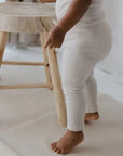 ORGANIC LEGGING - SALT - 0-3m