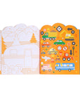 KLEURBOEK MET STICKERS - voertuigen