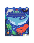 KLEURBOEK MET STICKERS - oceaan