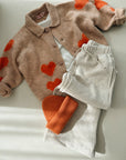 Hearts Cardigan - KIDS