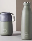 FOOD'IE - Thermos voor Baby’s & Volwassenen - Tropical Green