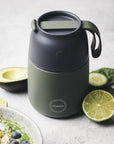 FOOD'IE - Thermos voor Baby’s & Volwassenen - Tropical Green